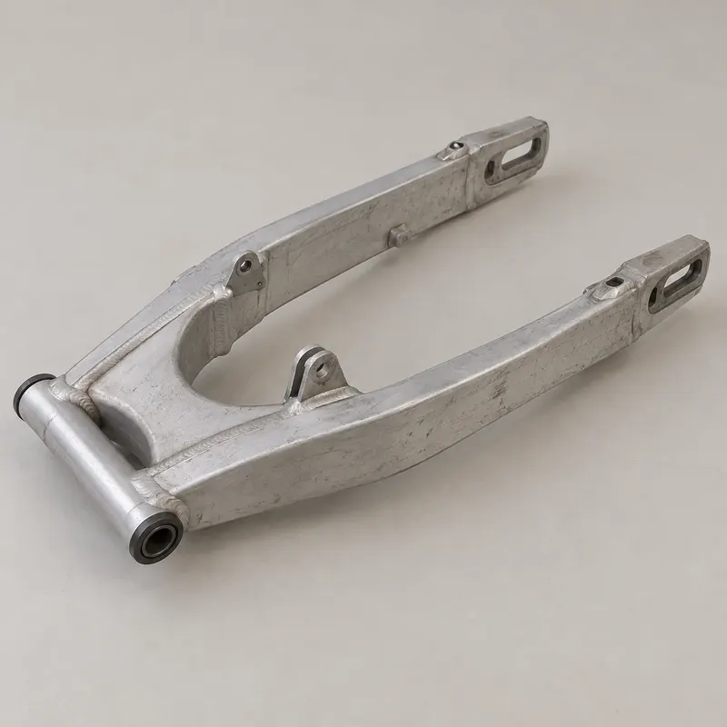 AI-generated illustrative demo image of Husqvarna swingarm