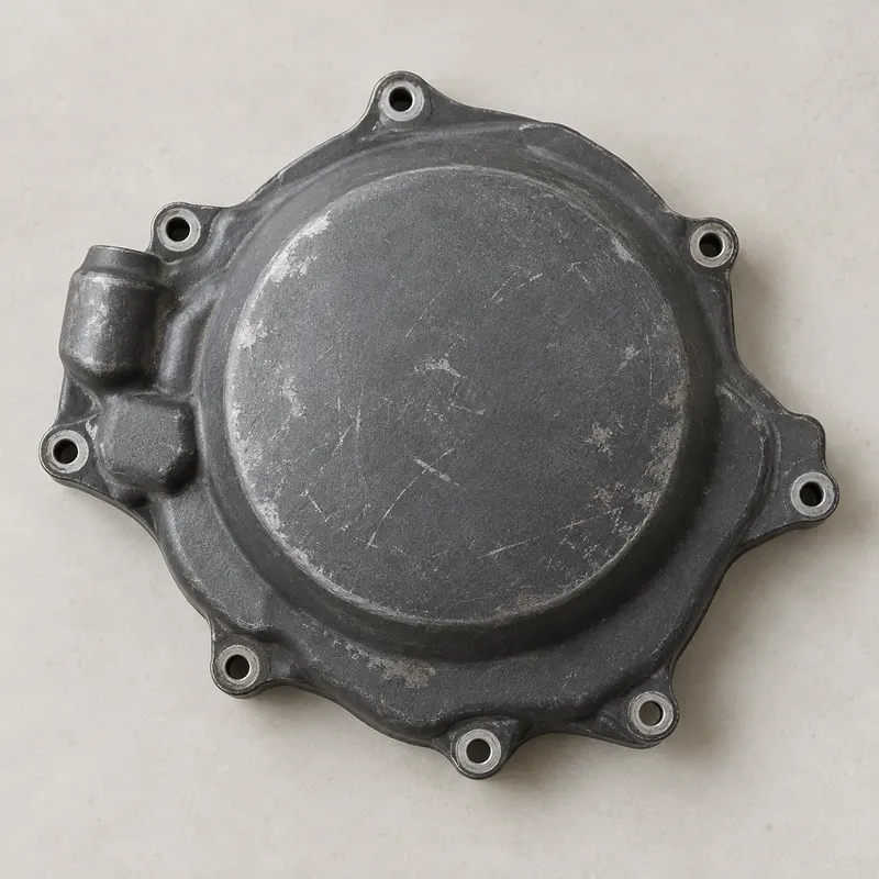 AI-generated illustrative demo image of GASGAS clutch cover